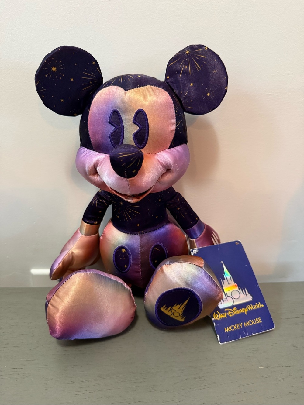 2023 Disney Parks 50th Anniversary Mickey Mouse Grand Finale Fireworks Plush Toy